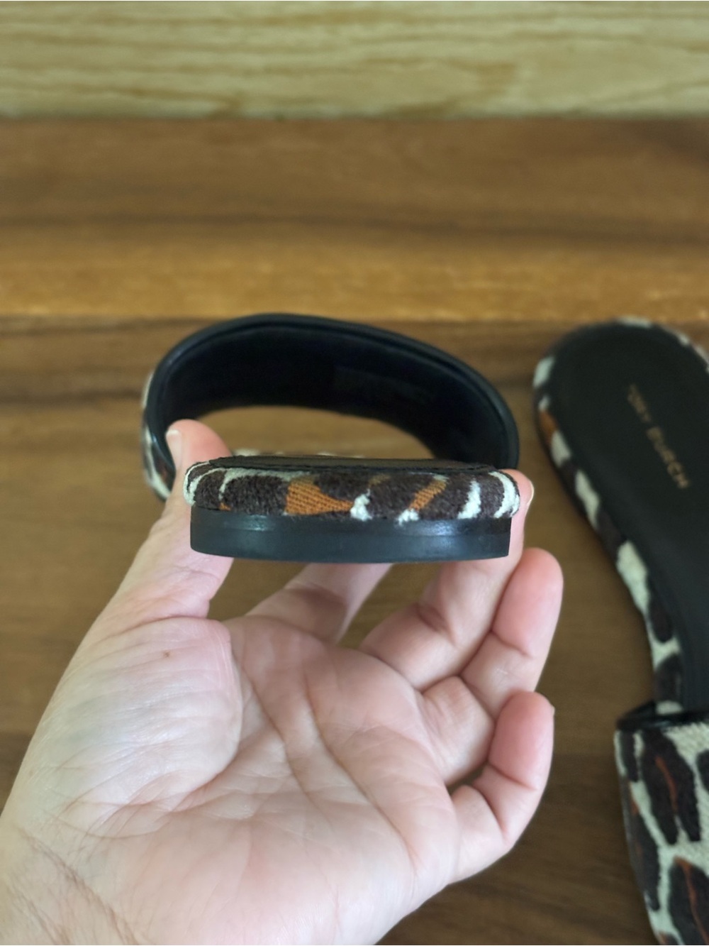 Tory Burch Eleanor Leopard print slides - Picture 6 of 8